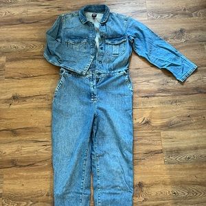 Jean Jumpsuit long sleeve